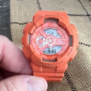 Casio G-Shock Bold Orange Smartwatch